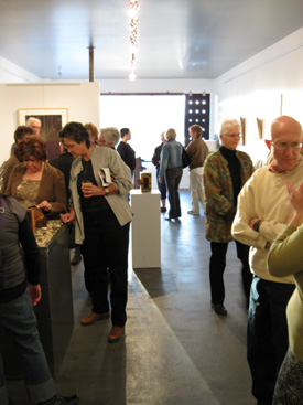 Self Evident Reception at ArtHaus66 Gallery