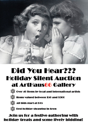 Holiday Silent Auction Friday December 5th 5 - 8 pm